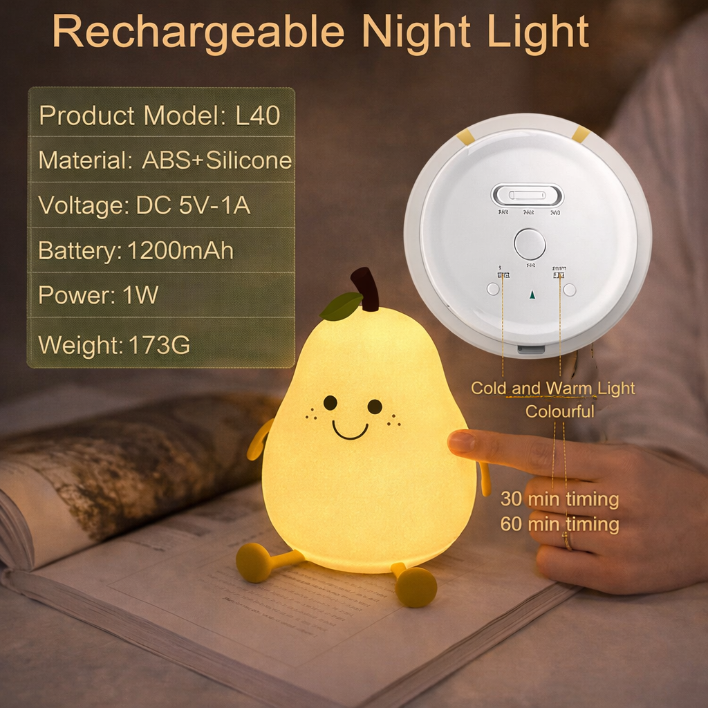 PeraLuz™ – Relaxing LED Night Light
